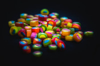 Bunt und Süß